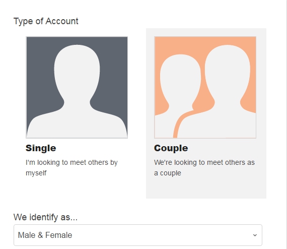 Couple Profile - Users of different relationship configurations are welcome